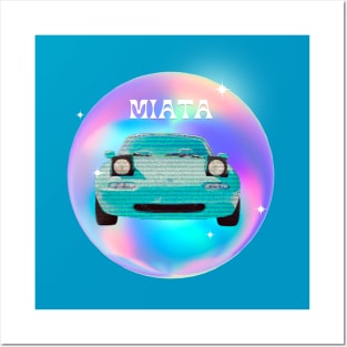 Miata wave Posters and Art